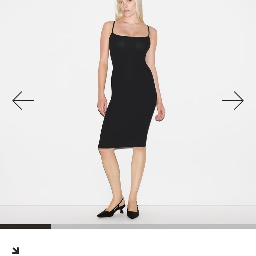 SKIMS soft lounge midi sleep dress